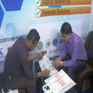 SOLVERS stall, BASIS SoftExpo 2018